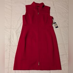 ❤️Tommy Hilfiger Vibrant Red Midi Dress